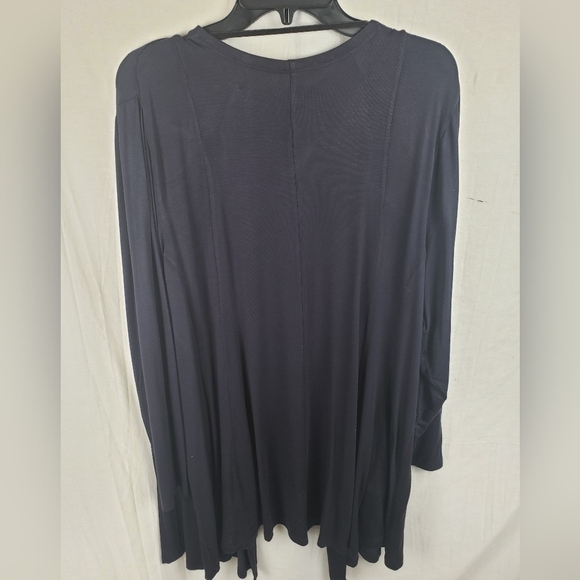 Lane Bryant Navy Long Sleeve Cardigan Sz 18-20 - Picture 4 of 11